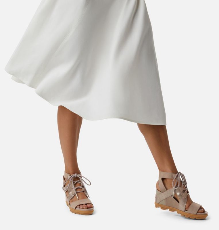 Sorel Dam Sandaler Brun - Joanie™ Ii Ankle Lace Wedge - AYL-831270